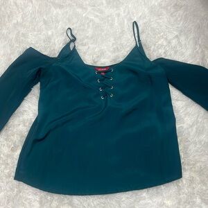 GUESS cold shoulder blouse